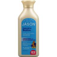 JASON/ Восстанавливающий шампунь «Биотин» для тонких и поврежденных волос, 473 мл.