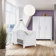 Детская кровать-трансформер Schardt Nordic White 70x140 см белая