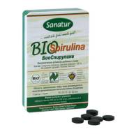 БиоСпирулина, 100 таблеток по 400 мг, Sanatur