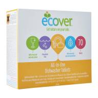 Экологические таблетки для посудомоечной машины классические 1400 гр., 70 шт. (ECOCERT) Ecover Essential 