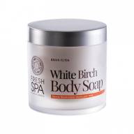 FRESH SPA/ Белое берёзовое мыло для тела Bania Detox, 400 мл