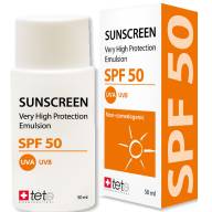 Солнцезащитный флюид SUNSCREEN SPF50 50 мл/ TETe Cosmeceutical