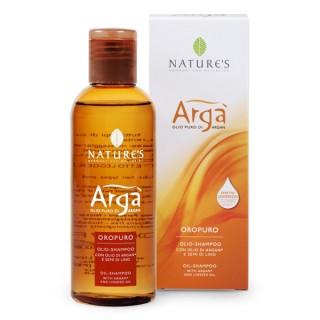 Arga/ Шампунь «Шелковистый» для частого использования, 200 мл. Natures