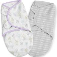 Конверты для пеленания на липучке Organic SwaddleMes 2шт, размер S/M, Summer Infan