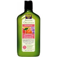 Avalon Organics/ Разглаживающий шампунь «Грейпфрут и Герань» для вьющихся волос, 325 мл.