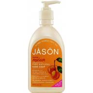 JASON/ Смягчающее жидкое мыло «Абрикос», 473 мл.