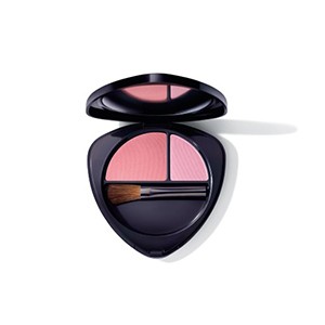 Румяна для лица двойные 02 сочный персик Dr.Hauschka (Blush Duo 02 dewy peach) 5.7 г 