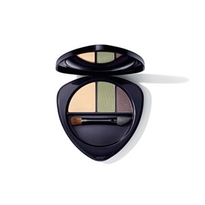 Тени для век тройные 02 нефрит Dr.Hauschka (Eyeshadow Trio 02 jade), 4.4 г