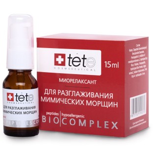 Биокомплекс для разглаживания мимических морщин/ TETe Cosmeceutical