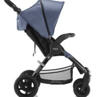 Детская коляска Britax Roemer B-Motion 4 Blue Denim с накидкой на ножки