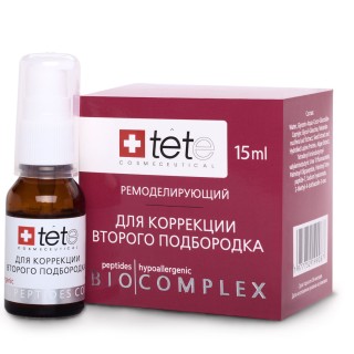 Биокомплекс для коррекции второго подбородка 15 мл/ TETe Cosmeceutical