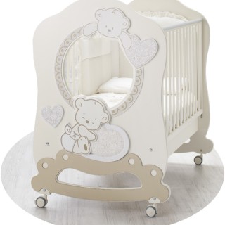 Кровать Italbaby Love Oblo крем