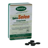 СпируСелен, 100 таблеток по 400 мг, Sanatur