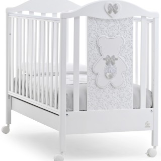 Детская кровать Italbaby Fiocco Classic белая 