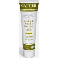 Cattier/ Маска на основе зеленой глины для жирной кожи, 100 мл