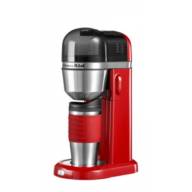 Кофеварка персональная заливного типа, объём бака 1л, термос 0.54л, красная/KitchenAid