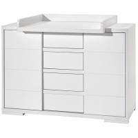 Пеленальный комод Schardt Maxx White белый