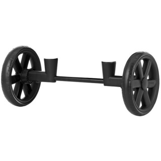 Крепежная вилка с передними колесами для колясок B-Motion черная