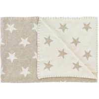 Детский плед Schardt Big Star 95х120 см бежевый