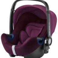 Комплект: автокресло Baby-Safe 2 i-Size + база FLEX Blue Burgundy Red