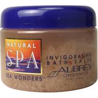 Aubrey Organics/ SPA-соль для ванны тонизирующая «Природные дары моря», 355 мл.