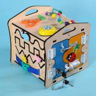 Бизиборд домик "Малышок"