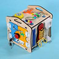 Бизиборд домик "Малышок"