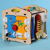 Бизиборд домик "Малышок"