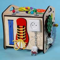 Бизиборд домик "Малышок"