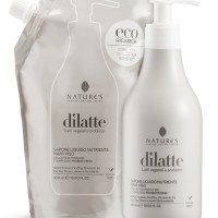 Жидкое мыло с органическим мятным молочком и комплексом Probioticskin, 400 мл.  Nature's, Dilatte 