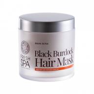 FRESH SPA/ Черная репейная маска для роста волос Bania Detox, 400 мл