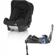 Комплект: автокресло Britax Roemer Baby-Safe + ременная база Cosmos Black