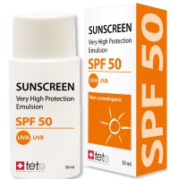 Солнцезащитный флюид SUNSCREEN SPF50 50 мл. TETe Cosmeceutical