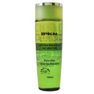 IPKN/ Двухфазная жидкость для снятия макияжа с губ и глаз с экстрактом алоэ IPKN NEWYORK, 140 мл.