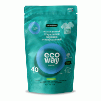 Экологичный стиральный порошок универсальный ECOWAY, 1 кг